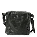 Balenciaga Agneau Classic Hardware Day Hobo Green