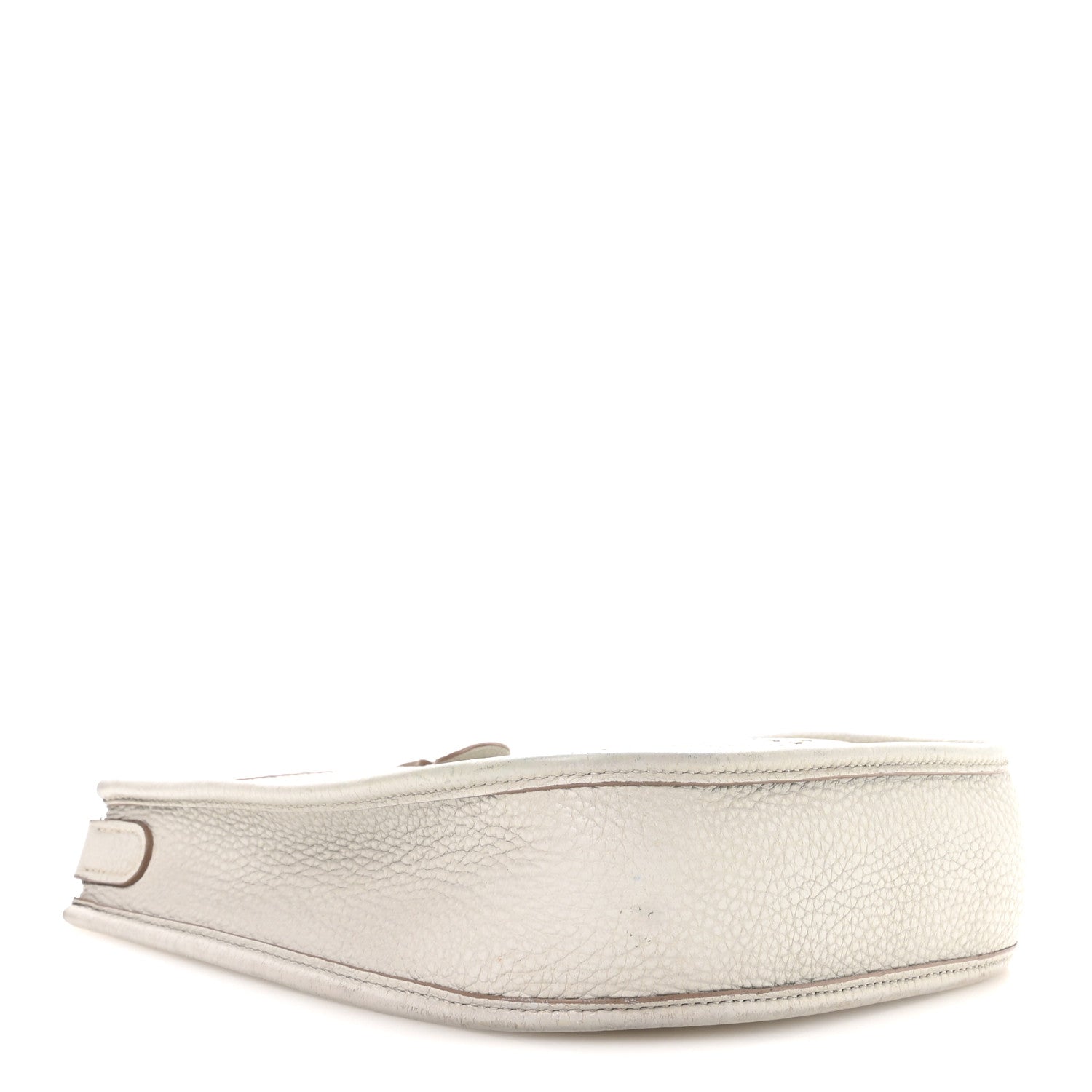 Hermès Taurillon Clemence Amazone Evelyne TPM Gris Perle Etain