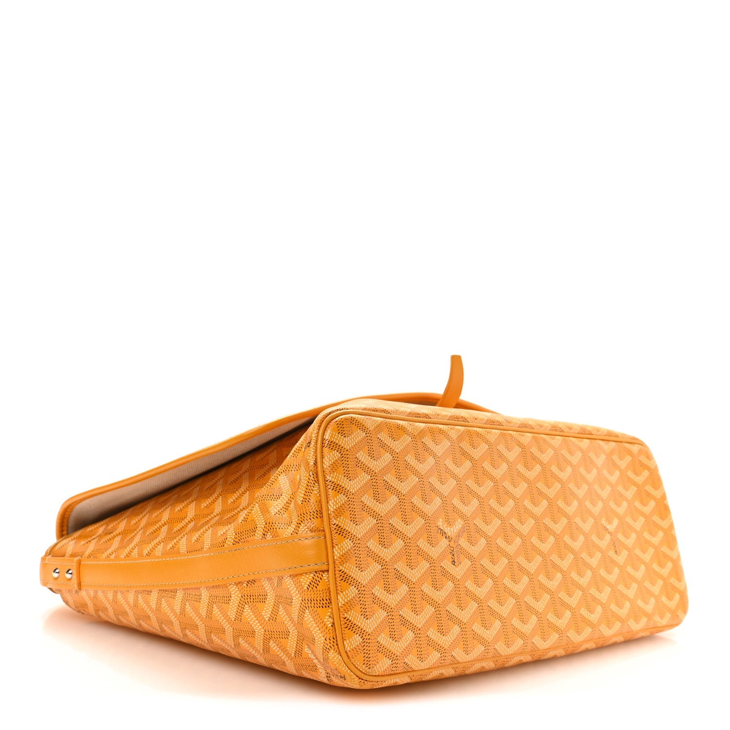 Goyard Goyardine Capetien Messenger Bag Yellow