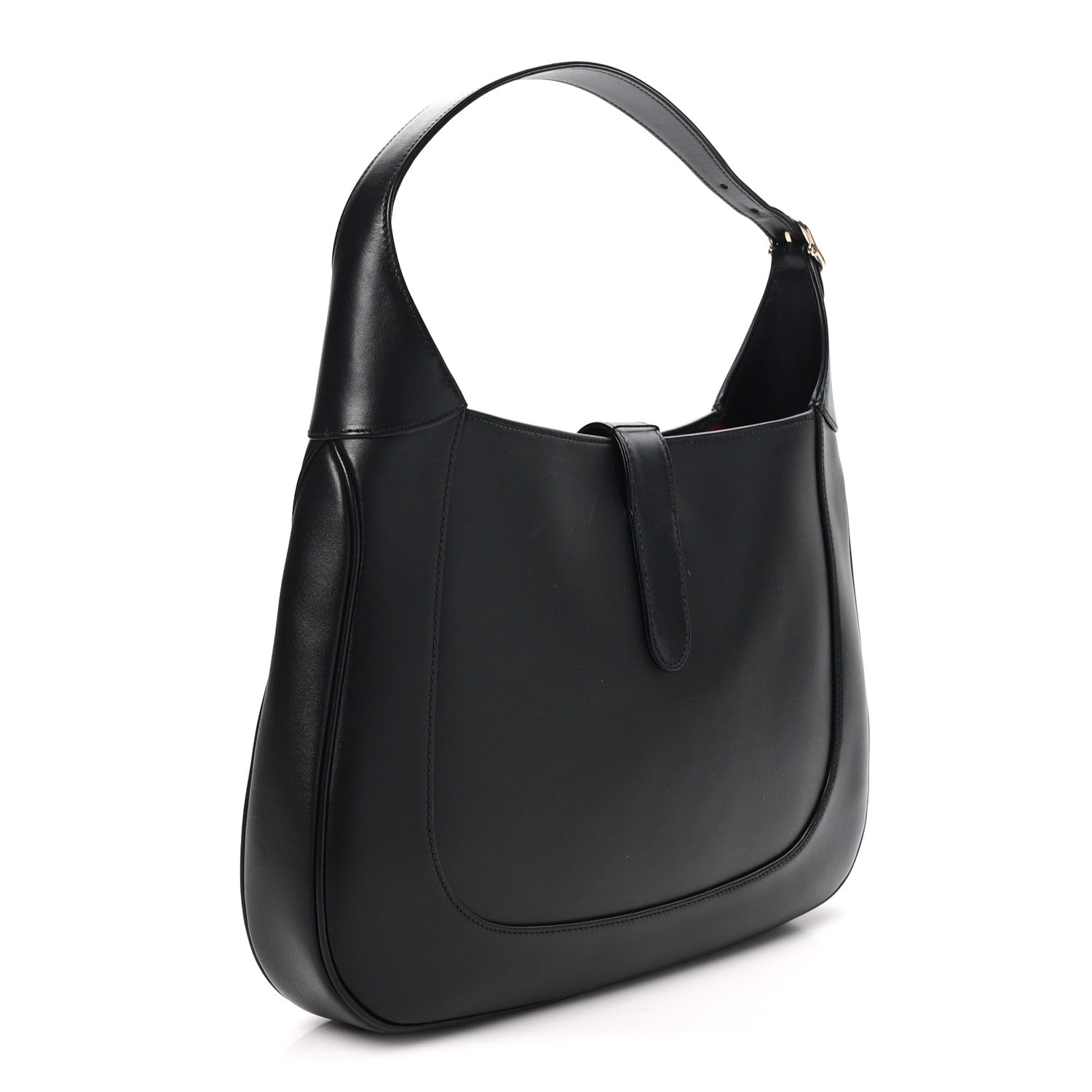 Gucci Boarded Dyana Lux Calfskin Medium Jackie 1961 Hobo Rosso