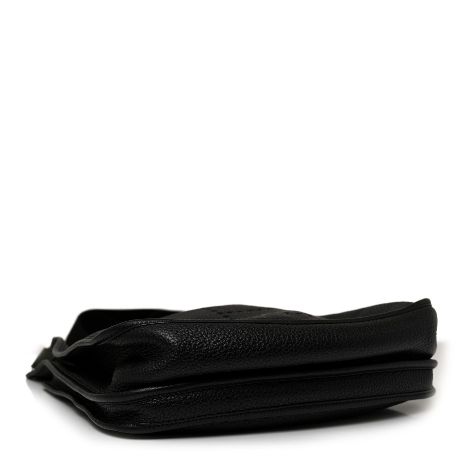 Hermès Taurillon Clemence EVELYNE III GM Black