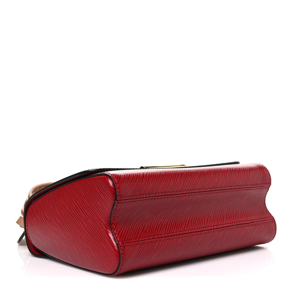 Louis Vuitton Epi Twist Shoulder Bag MM Rouge