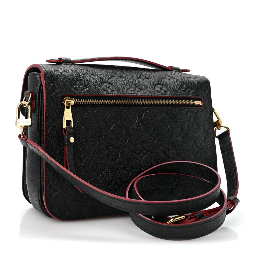 Louis Vuitton Empreinte Pochette Metis Marine Rouge