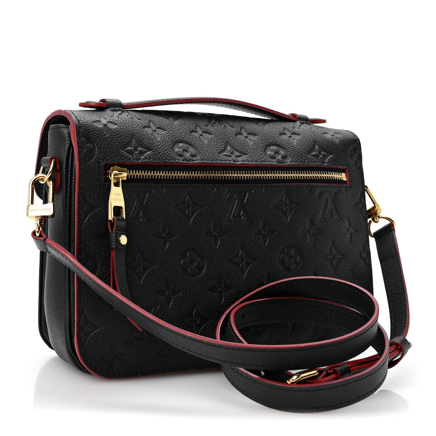 Louis Vuitton Empreinte Pochette Metis Marine Rouge