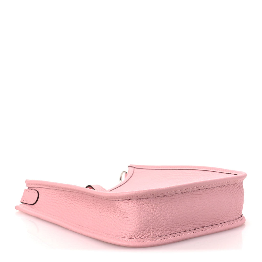 Hermès Taurillon Clemence Evelyne TPM Rose Sakura