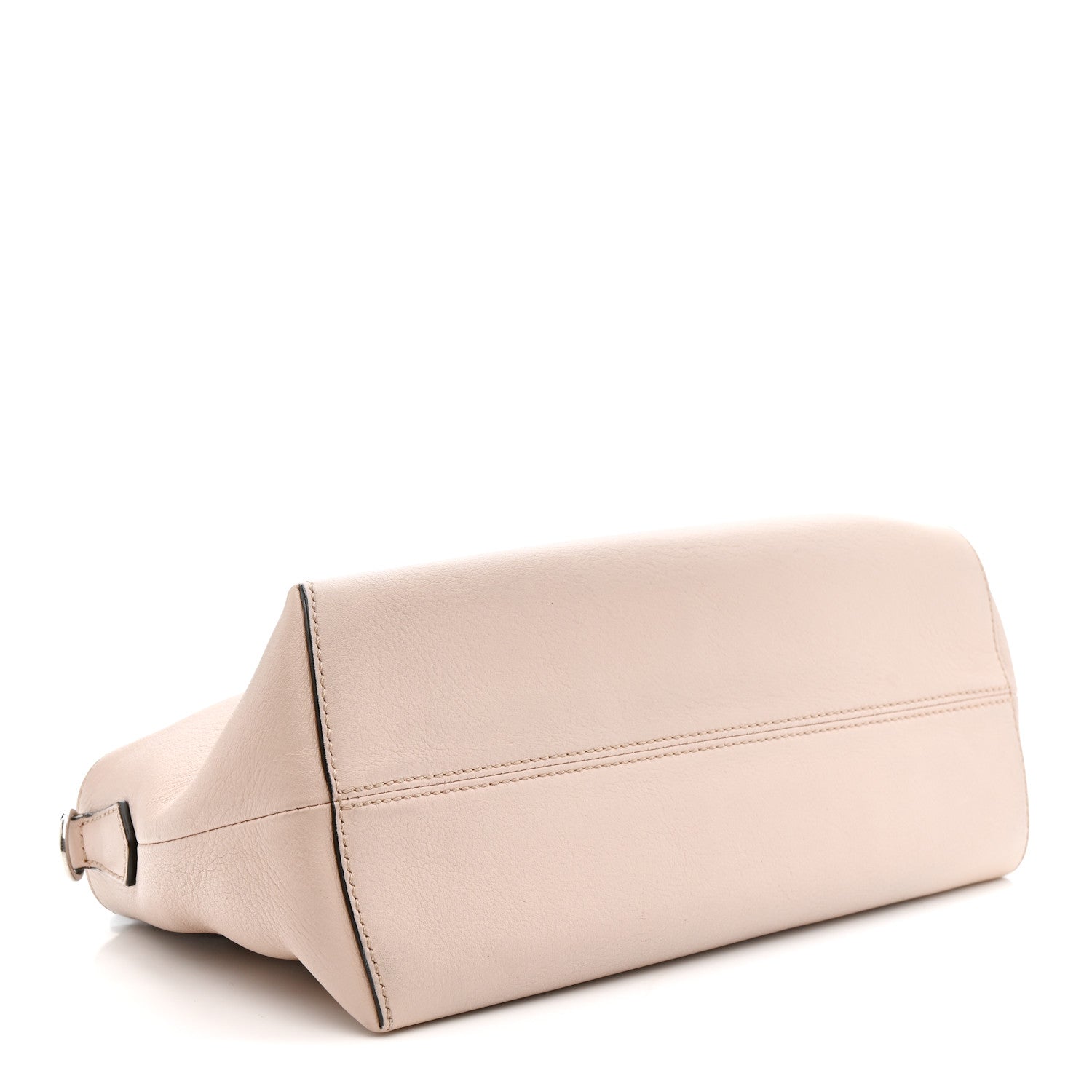 Fendi Vitello Dolce 4 Color Medium By The Way Boston Bag Soap Grigio Perla Multicolor
