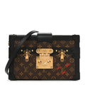 Louis Vuitton Monogram Petite Malle Black
