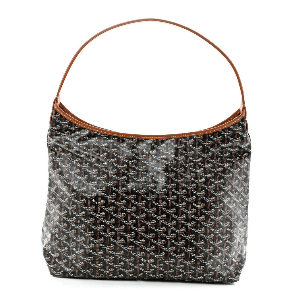 Goyard Goyardine Boheme Hobo Black Gold
