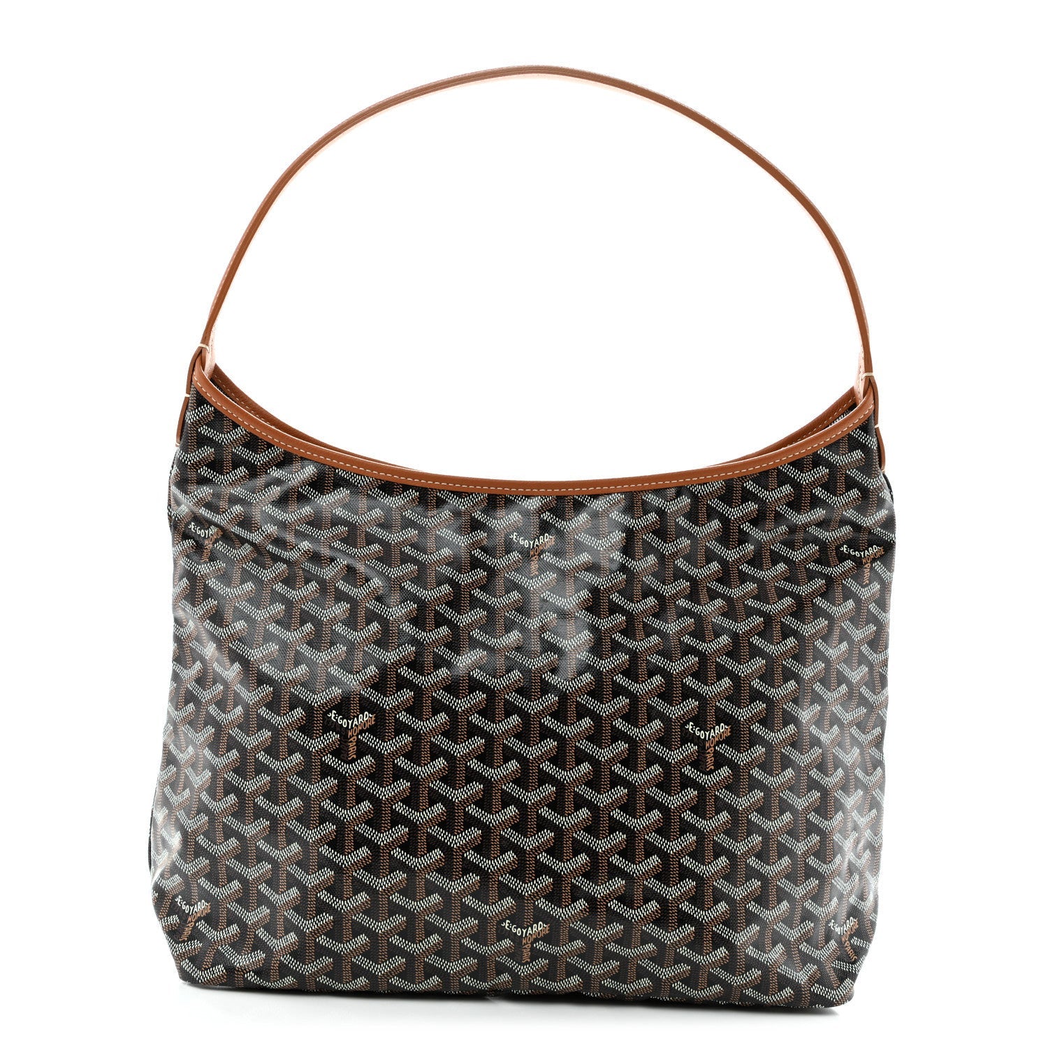 Goyard Goyardine Boheme Hobo Black Gold