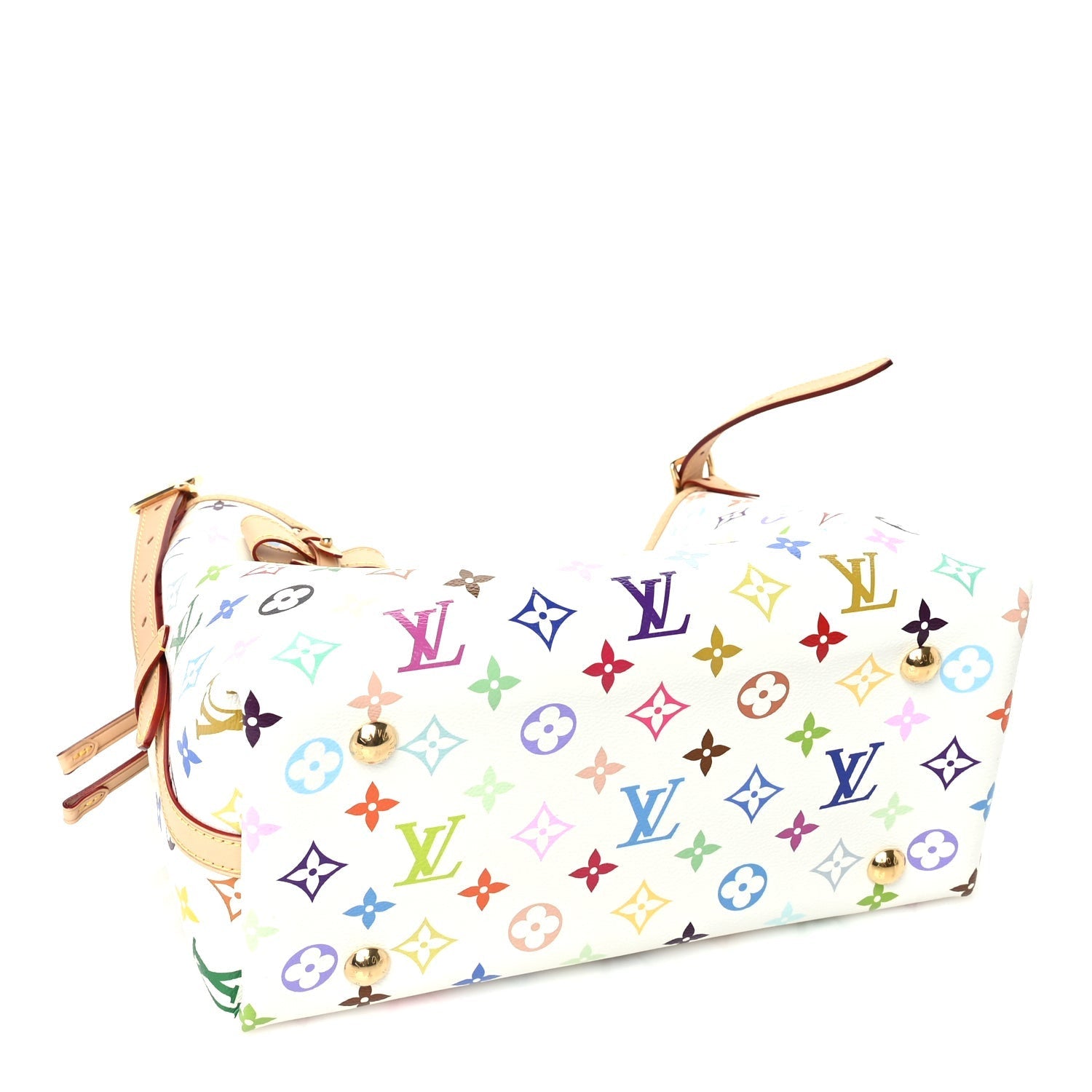 Louis Vuitton LV X TM Monogram Multicolor CarryAll PM White