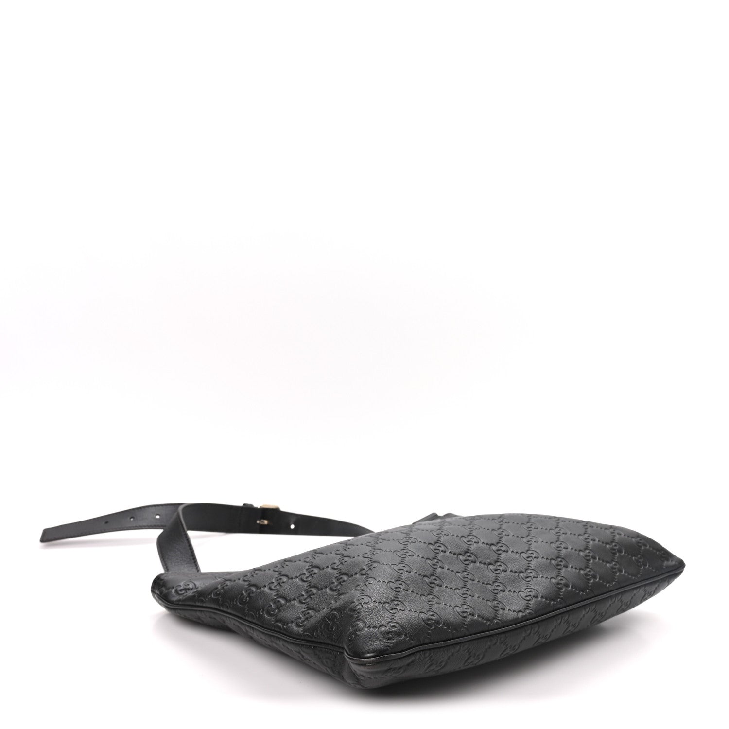 Gucci Guccissima Leather Messenger Bag