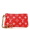 Louis Vuitton Calfskin Monogram Speedy P9 Bandouliere 50 Pochette Red