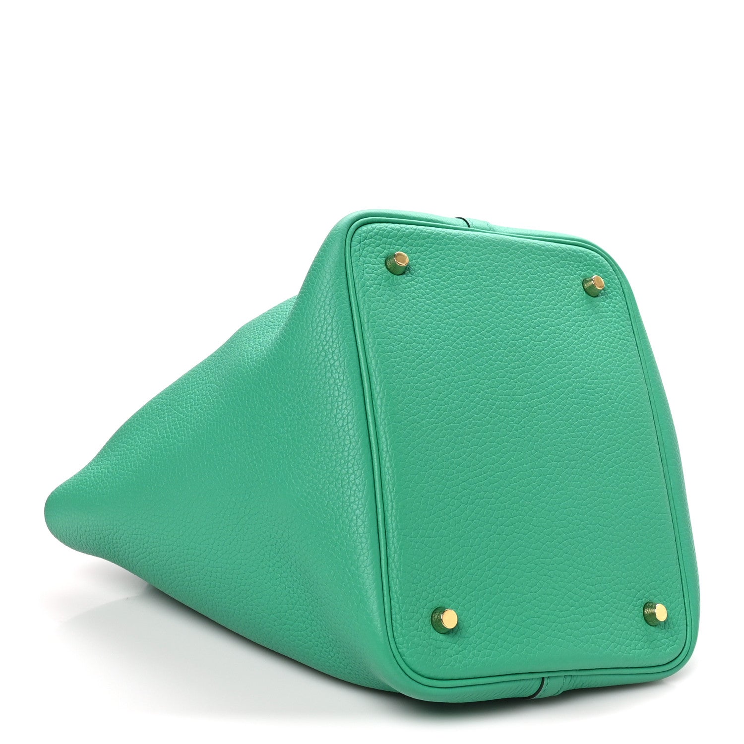 Hermès Taurillon Clemence Picotin Lock 22 MM Menthe