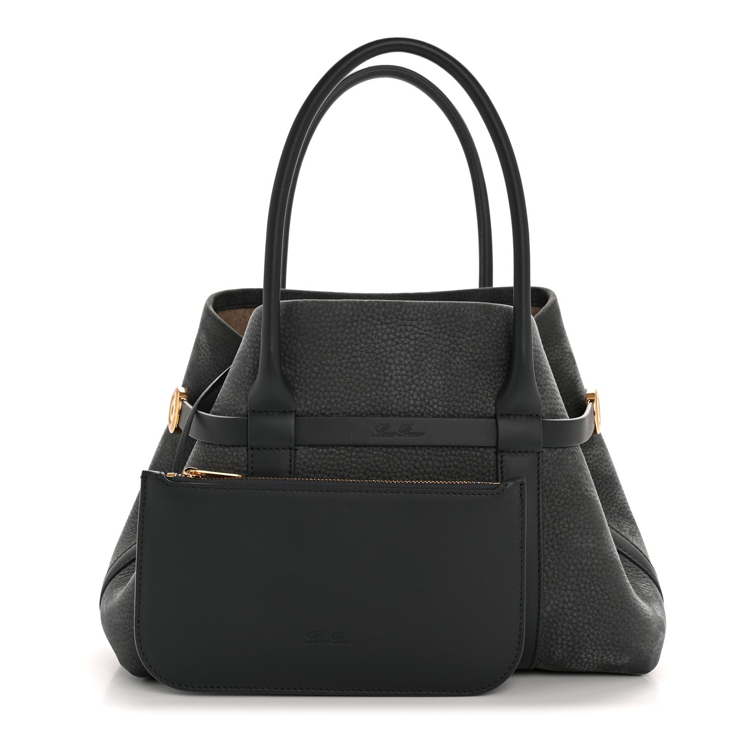 Side profile view