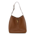 Saint Laurent Grained Calfskin Large Le 5 A 7 Soft Hobo Fox