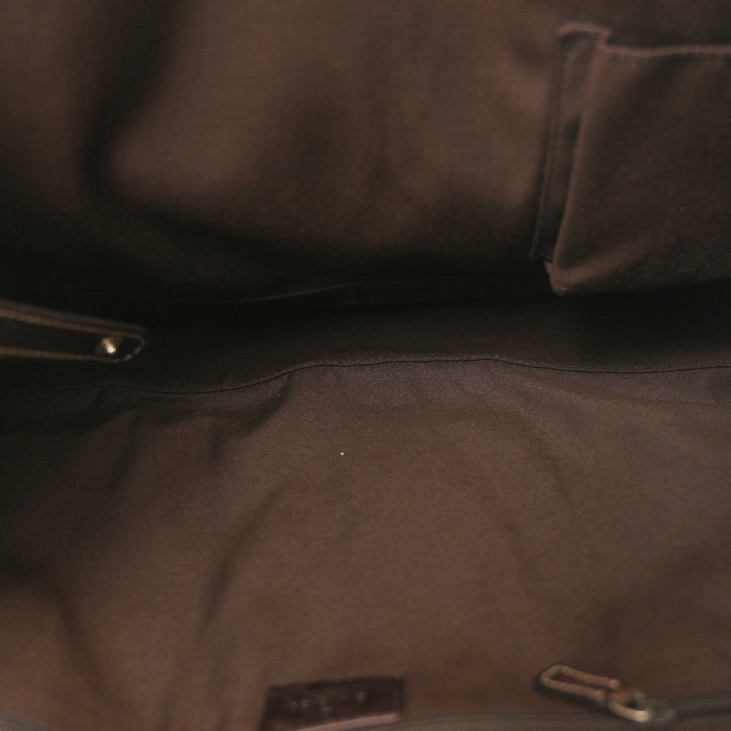 Gucci Monogram Medium Princy Tote Dark Brown
