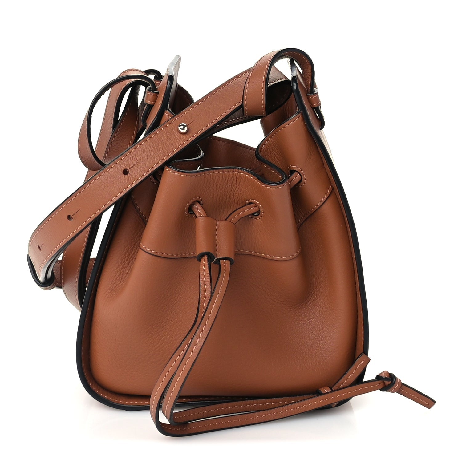 Loewe Calfskin Mini Hammock Shoulder Bag Tan