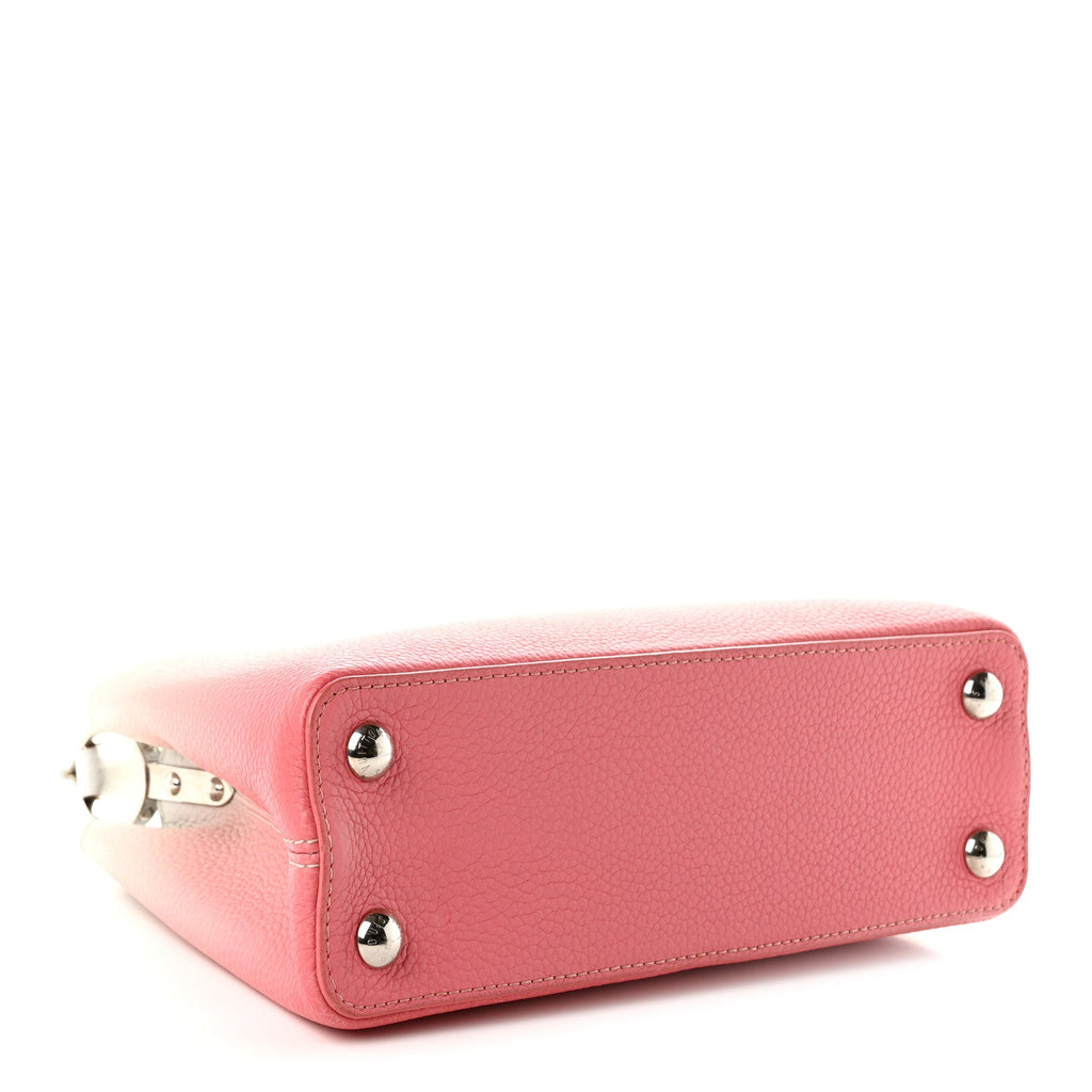 Louis Vuitton Taurillon Gradient Cloudy Capucines BB Corail
