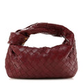 Bottega Veneta Nappa Intrecciato Mini Jodie Burgundy