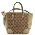 Gucci Monogram Mini Bree Tote Golden Beige