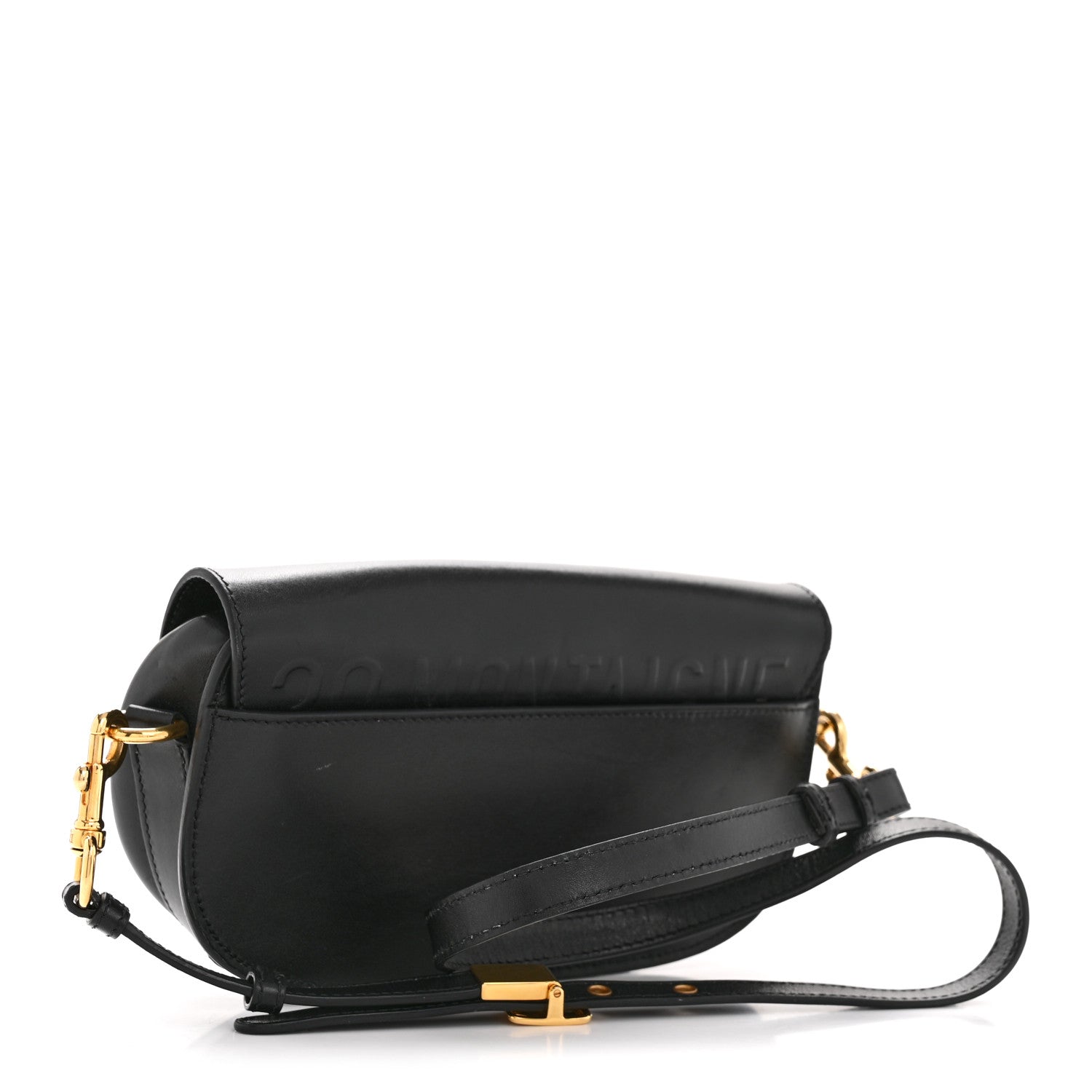 Dior Box Calfskin East West Bobby Bag Black