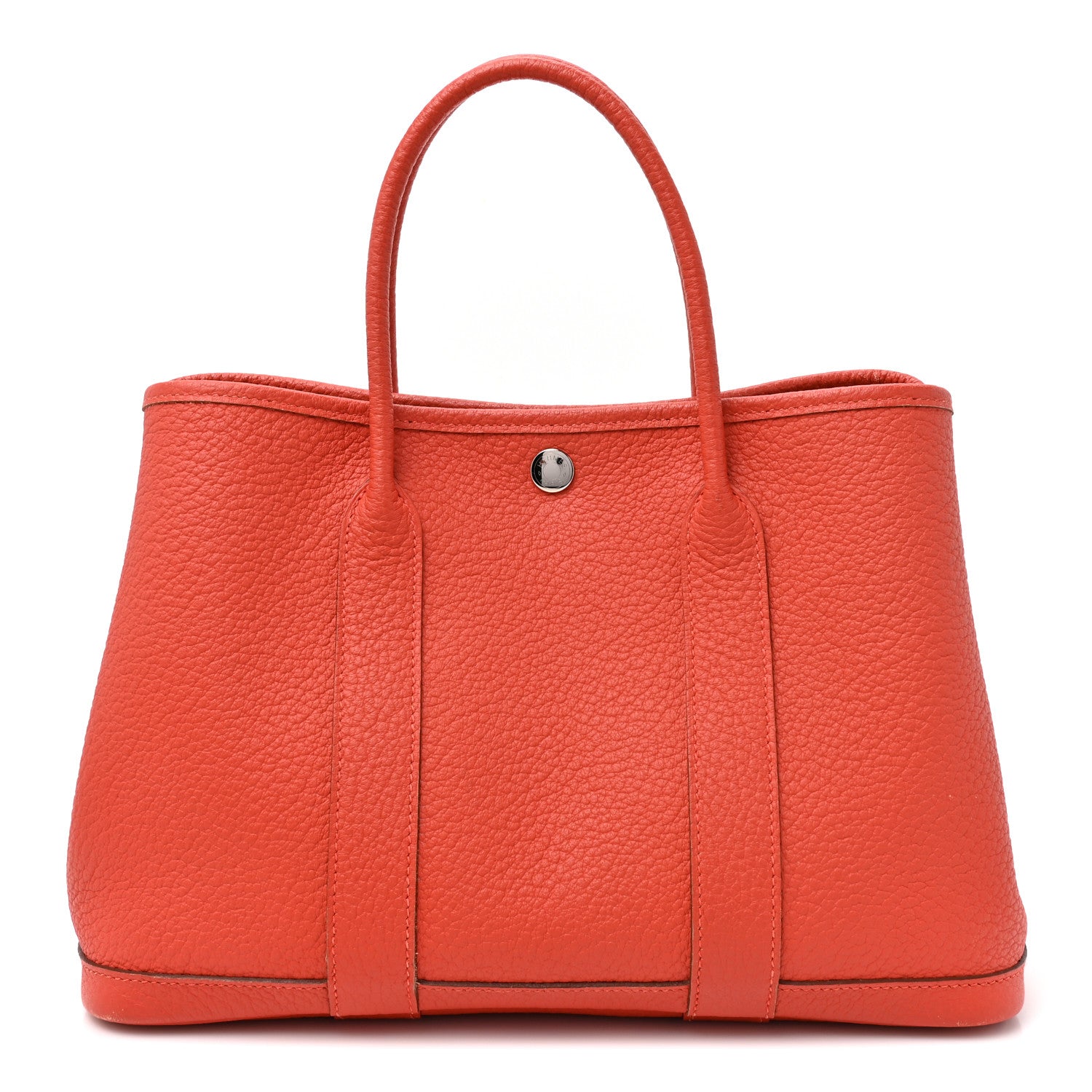 Hermès Negonda Garden Party 30 TPM Orange Poppy