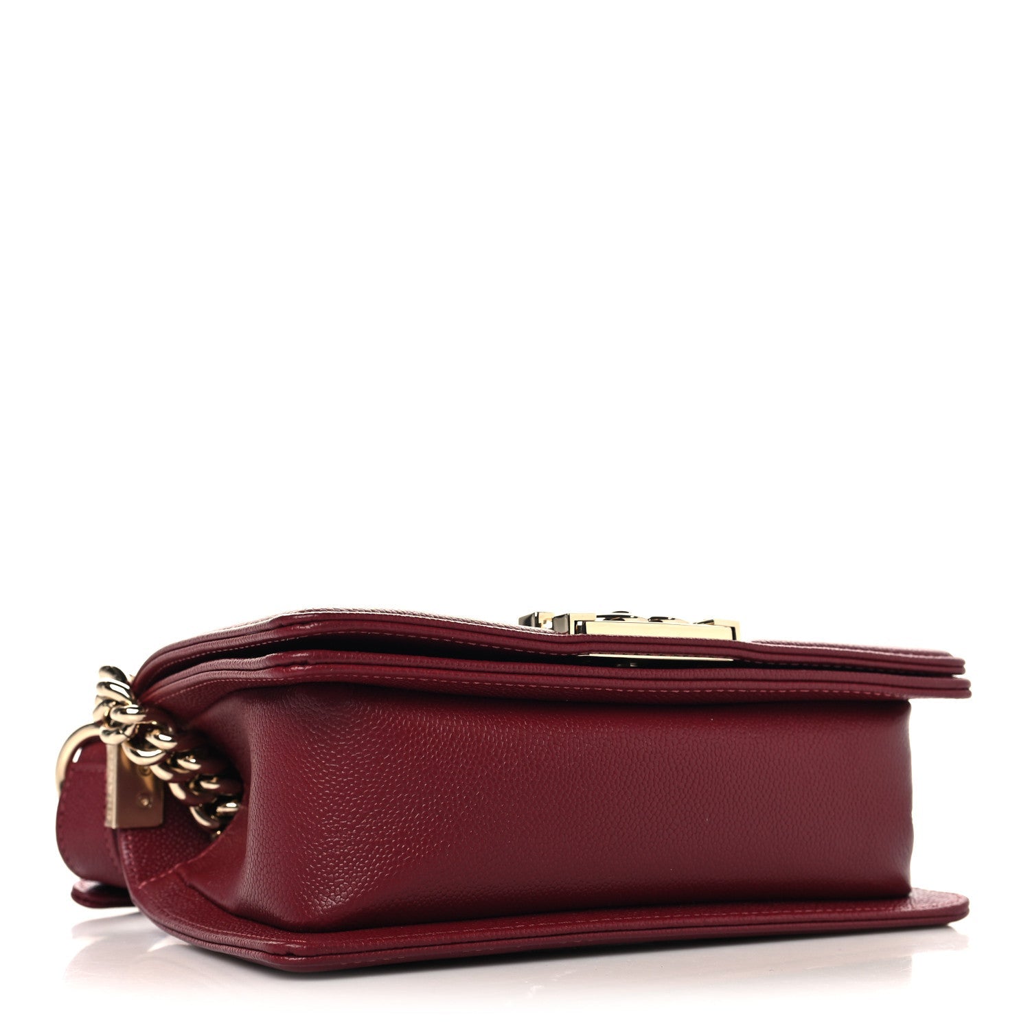 Chanel Caviar Quilted Small Boy Flap Burgundy
