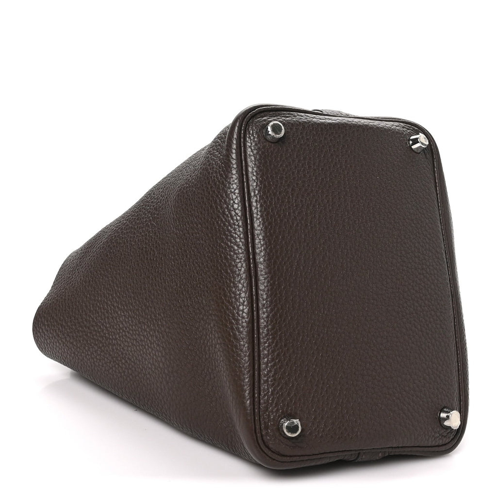 Hermès Taurillon Clemence Picotin Lock 18 PM Cacao