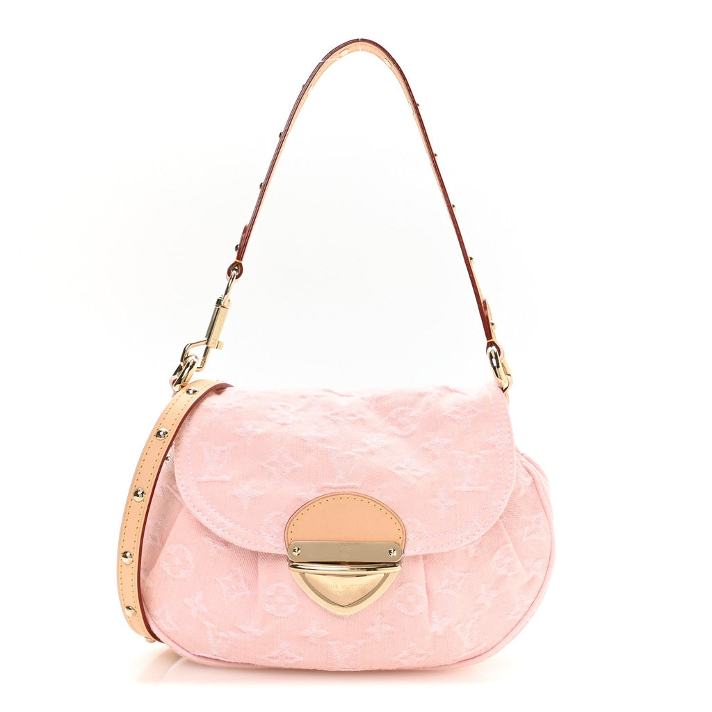 Louis Vuitton Monogram Denim Sunset Washed Pink