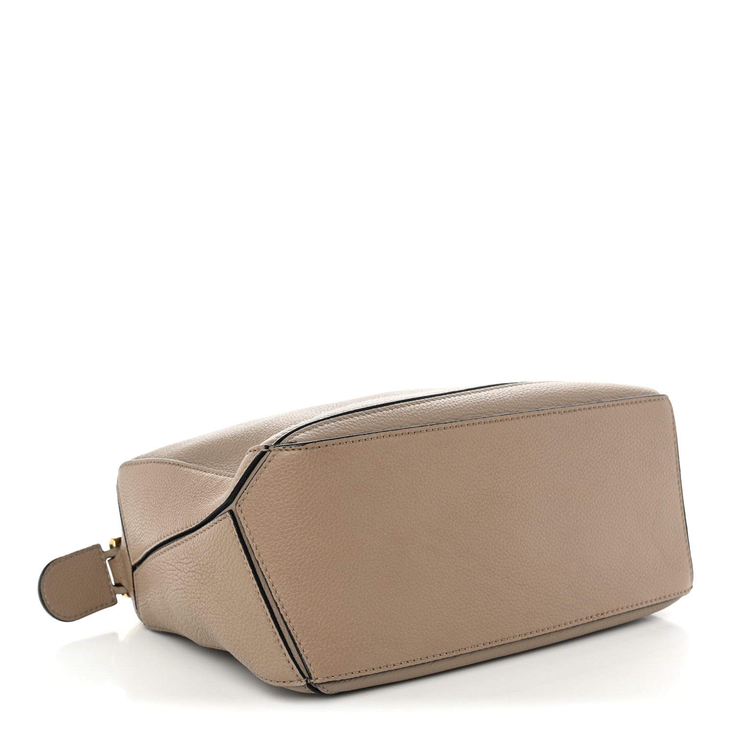 Loewe Grained Calfskin Small Puzzle Bag Sand