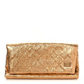 Louis Vuitton Jacquard Quilted Monogram Limelight Clutch PM Gold
