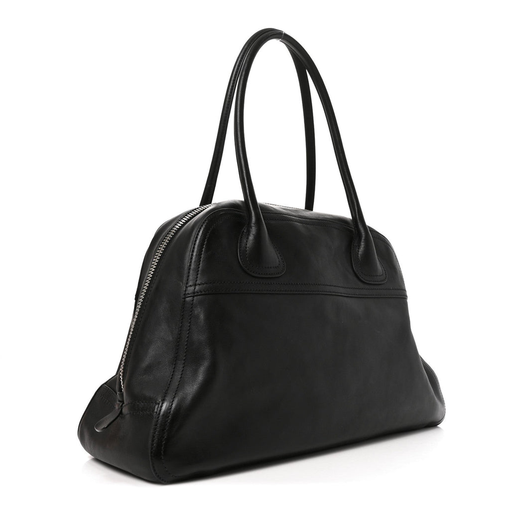 Miu Miu Nappa Medium Vivant Bag Black