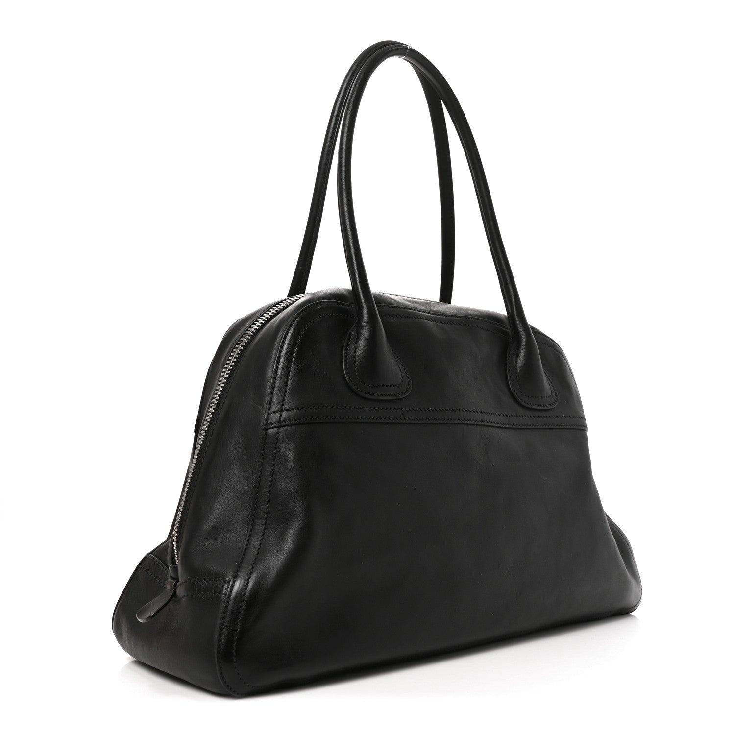 Miu Miu Nappa Medium Vivant Bag Black