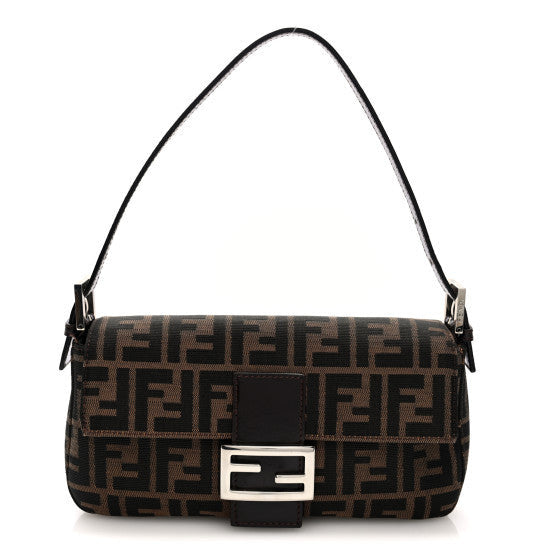 Fendi Zucca Baguette Tobacco Brown