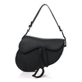Dior Ultra Matte Calfskin Saddle Bag Black