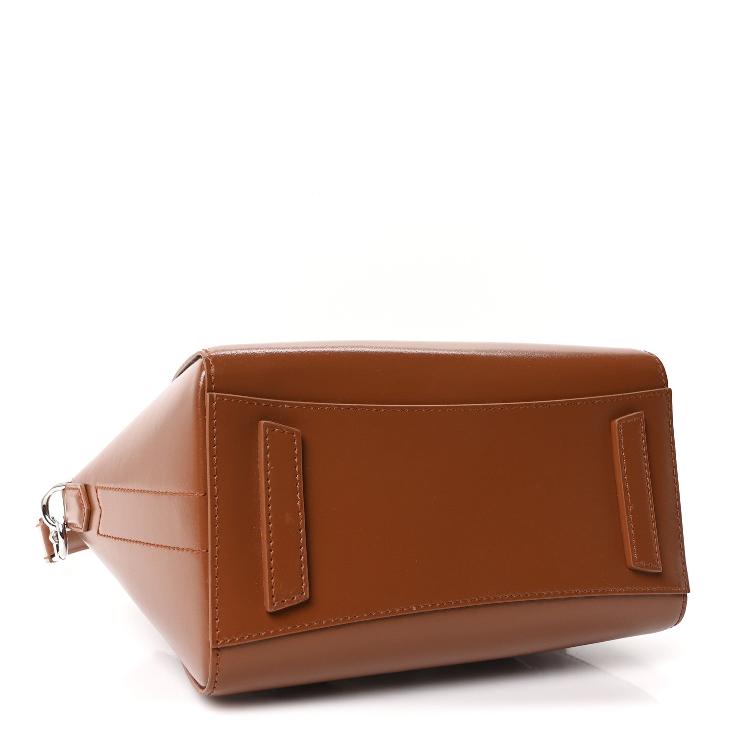Givenchy Box Calfskin Mini Lock Antigona Shoulder Bag Tan