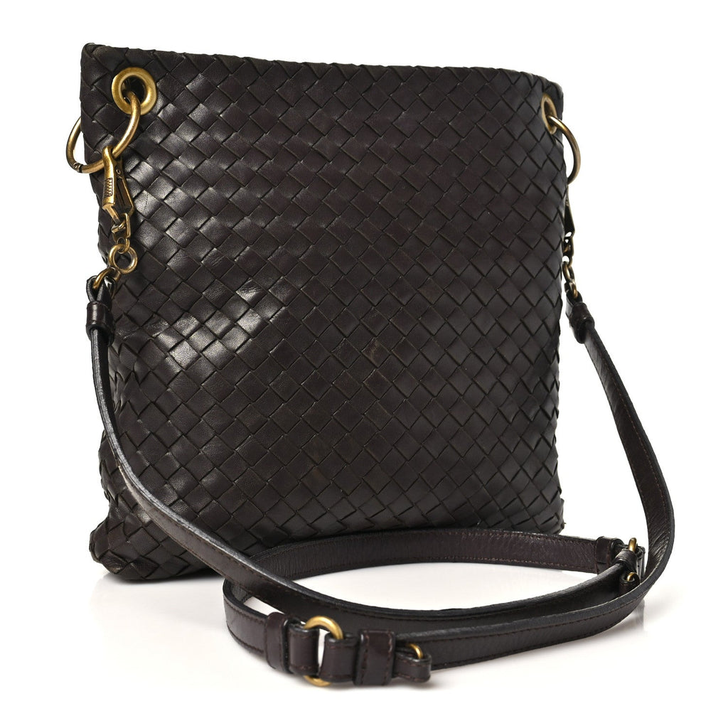 Bottega Veneta Nappa Intrecciato Crossbody Bag Fondant