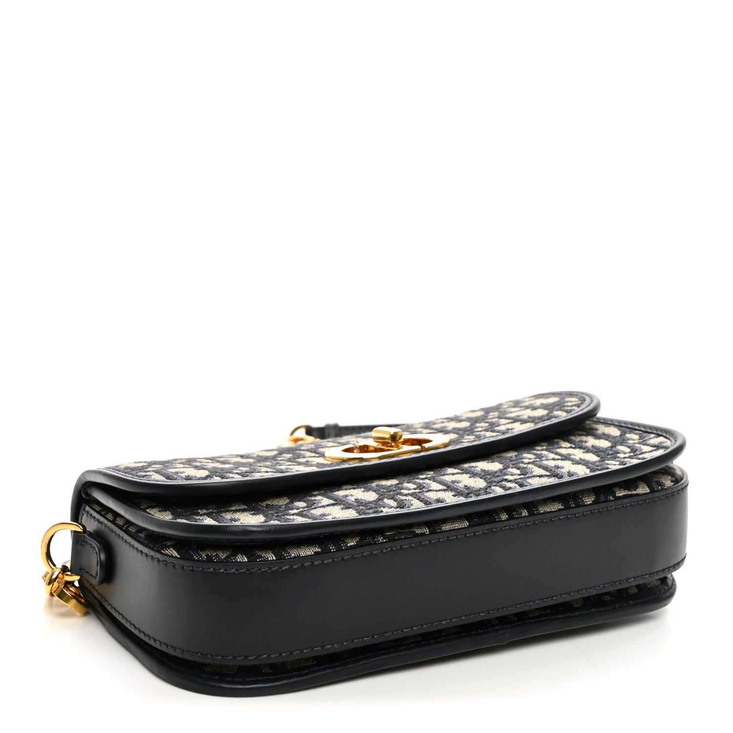 Dior Oblique 30 Montaigne Avenue Bag Blue
