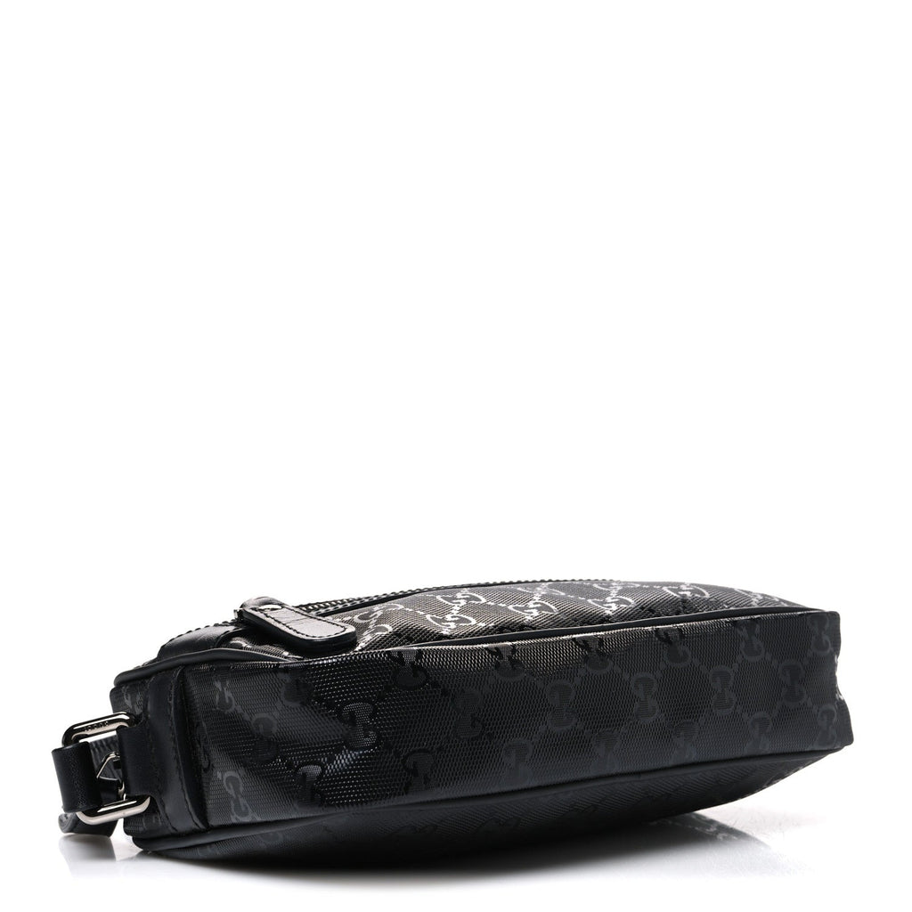 Gucci Imprime Monogram Small Shoulder Bag Black