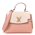 Louis Vuitton Soft Calfskin Mini Lockme Ever Rose Trianon Quartz