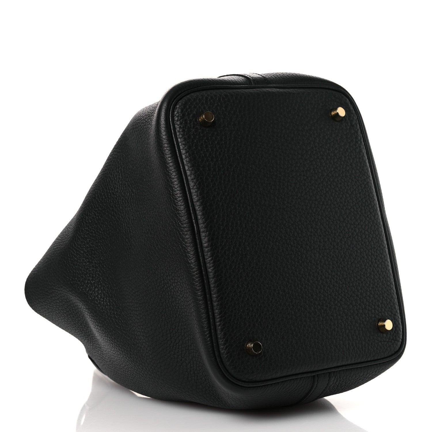 Hermès Taurillon Clemence Picotin Lock 22 MM Black