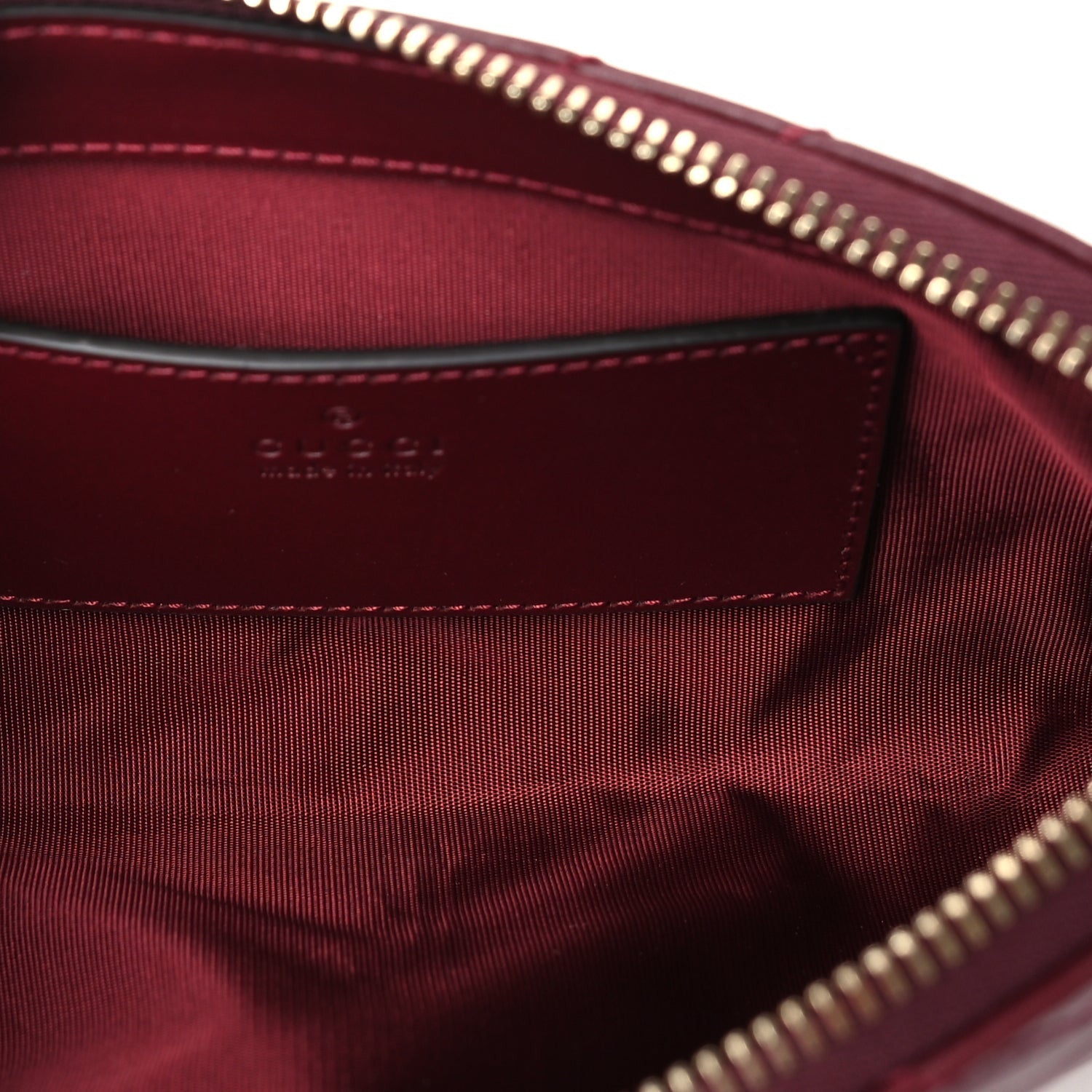 Gucci Calfskin Matelasse GG Marmont small shoulder bag Rosso Ancora