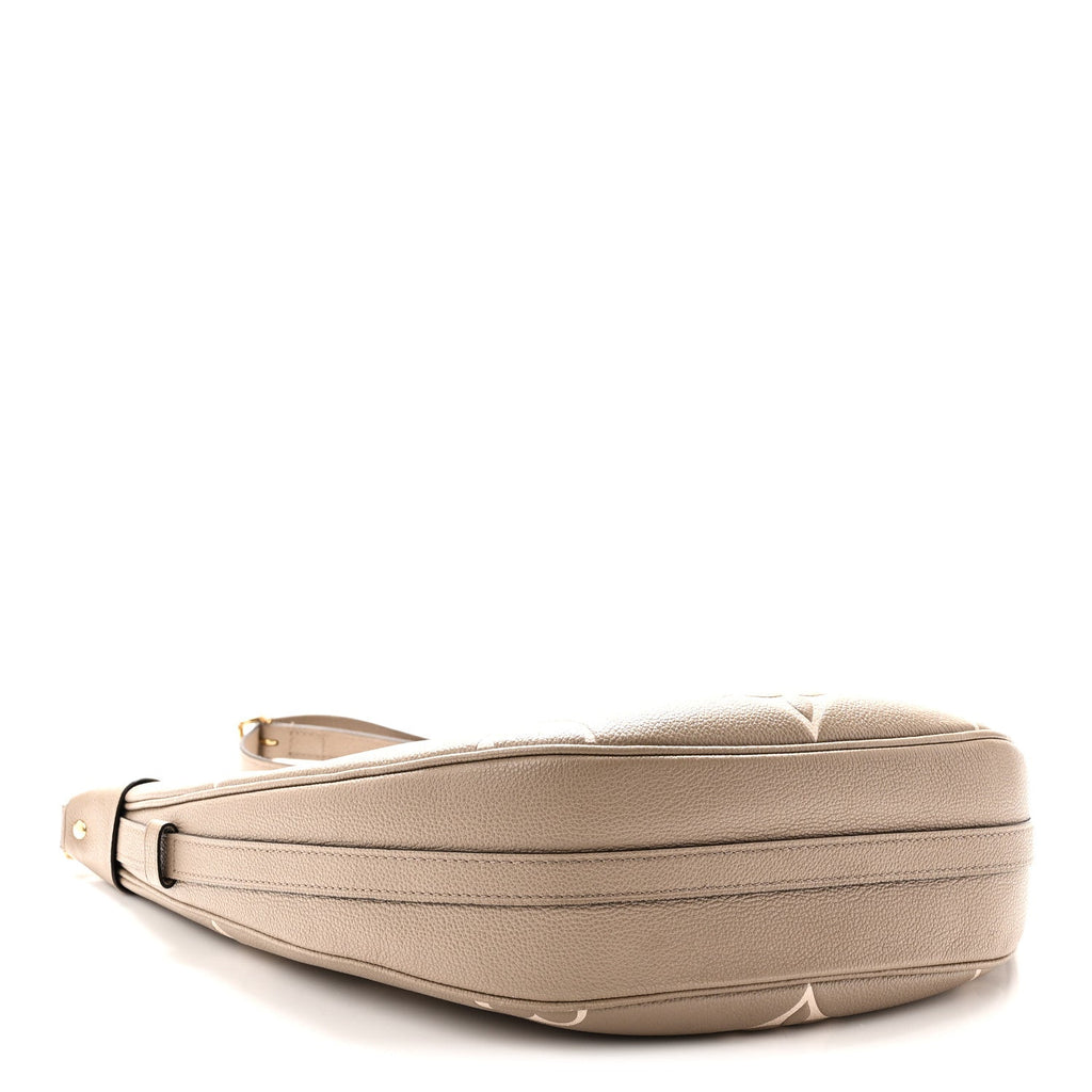 Louis Vuitton Empreinte Monogram Giant Loop Hobo Dove Gray Cream detail view