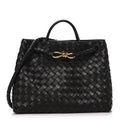Bottega Veneta Nappa Intrecciato Medium Andiamo Shoulder Bag Fondant