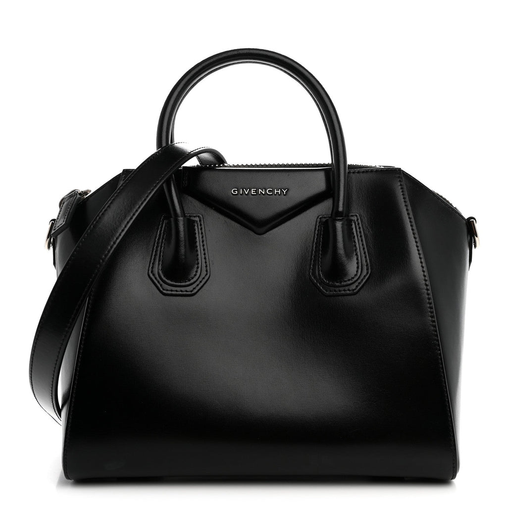 Givenchy Shiny Lord Calfskin Small Antigona Black