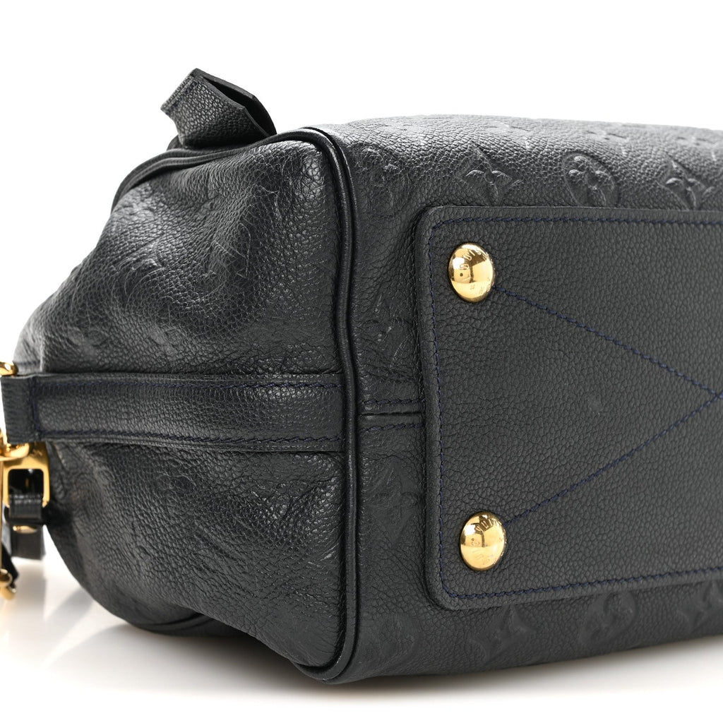 Louis Vuitton Empreinte Speedy Bandouliere 25 NM Black detail view