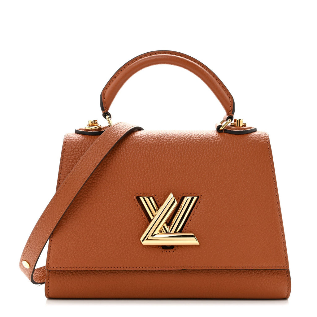 Louis Vuitton Taurillon Twist One Handle PM Caramel