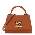 Louis Vuitton Taurillon Twist One Handle PM Caramel