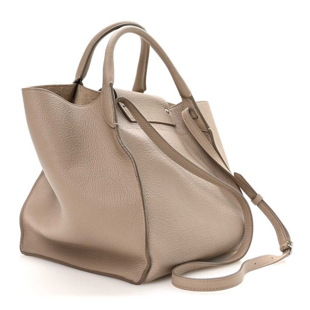 Celine Supple Grained Calfskin Small Big Bag Light Taupe