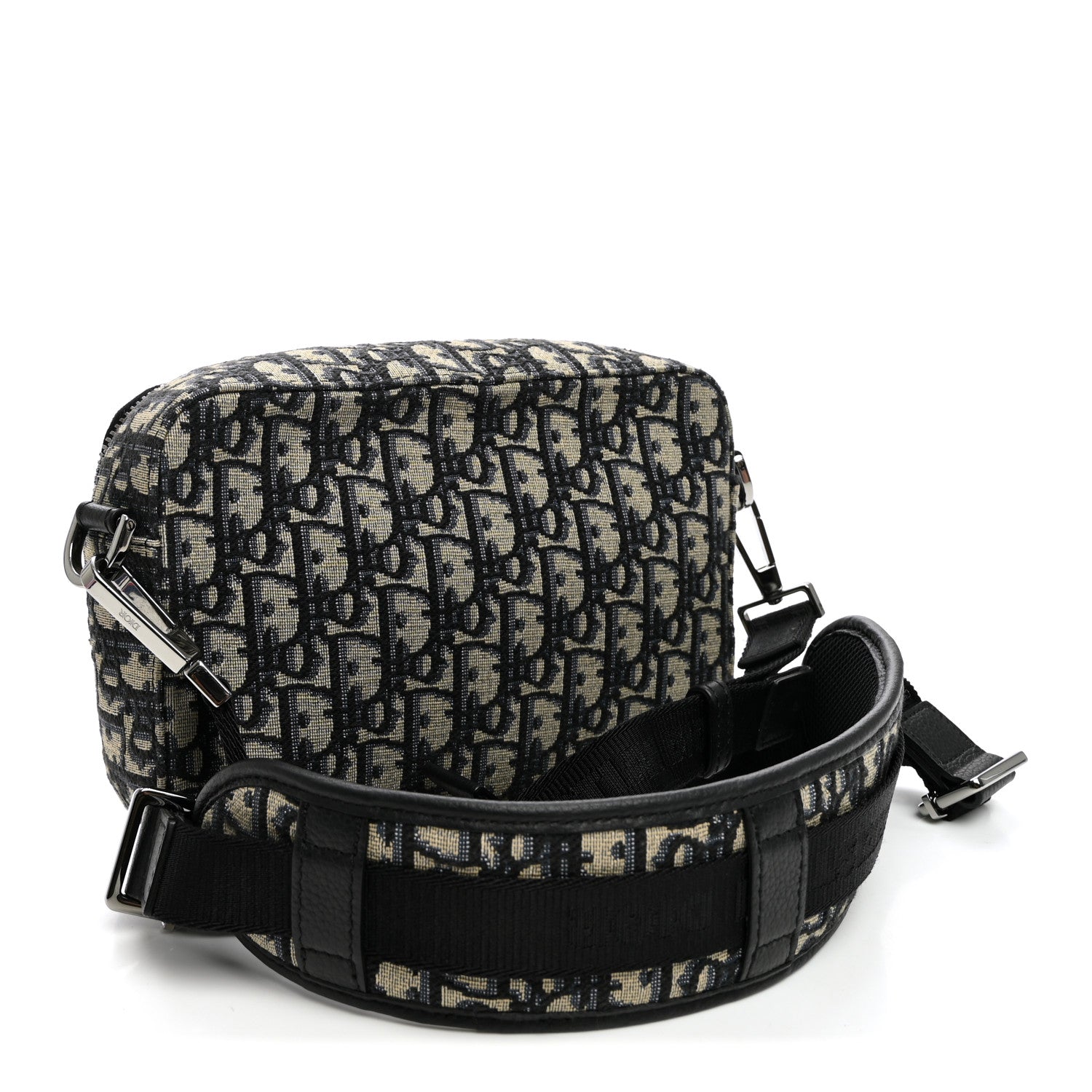 Dior HOMME Oblique Maxi Safari Messenger Beige Black